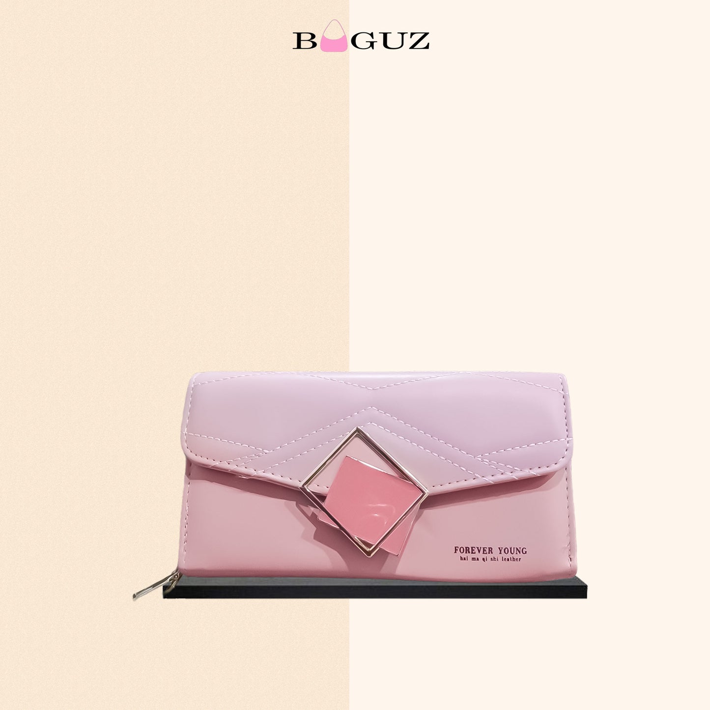 BAGUZ greysmall clutch