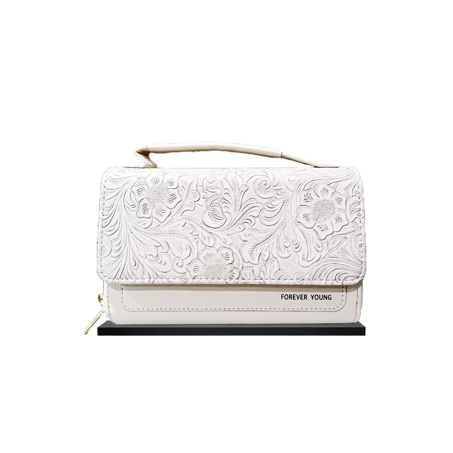 White small clutch for women