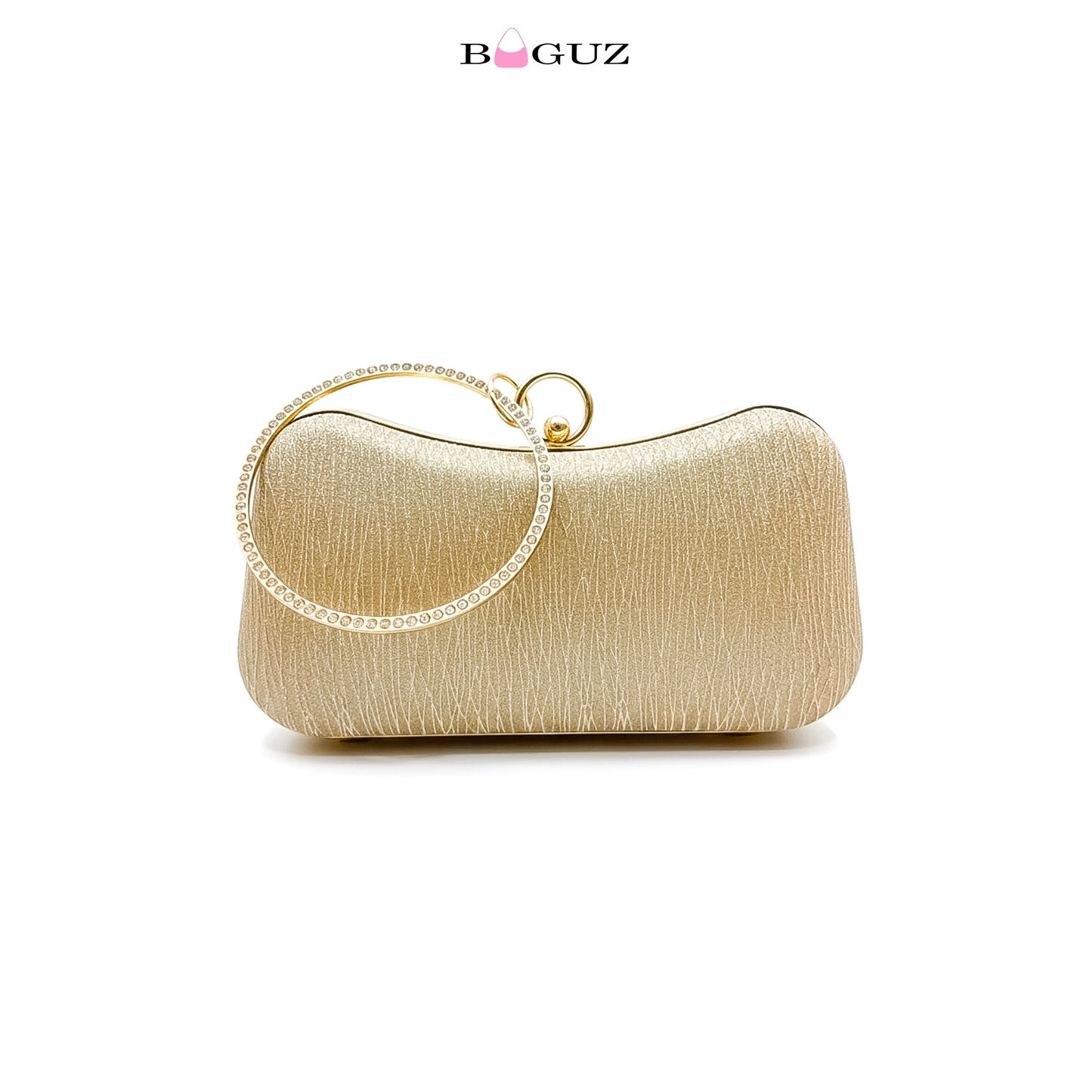 BAGUZ Elegant Silver Clutch